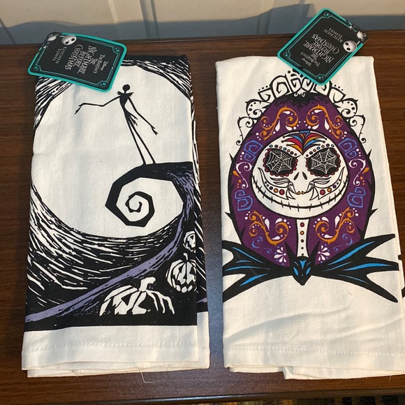 Disney Kitchen Nwt 2 Disney Tim Burtons Nightmare Before Christmas
